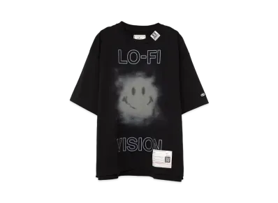 Maison MIHARA YASUHIRO Smily Face Printed T-shirt "Black"