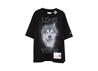 Maison MIHARA YASUHIRO Dog Printed T-shirt "Black"