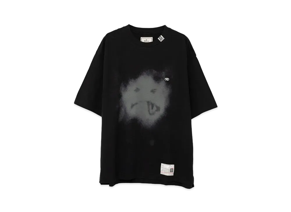Maison MIHARA YASUHIRO Smily Face Printed T-shirt "Black"