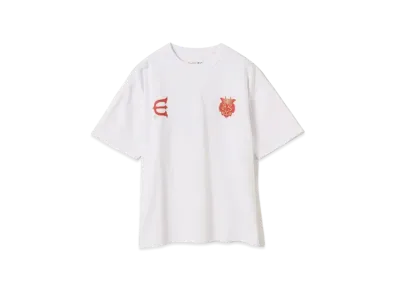 BEAMS T Evisen Skateboards x Takadaongakuseisakujimusho / Logo T-shirt "White"