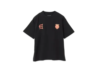 BEAMS T Evisen Skateboards x Takadaongakuseisakujimusho / Logo T-shirt "Black"