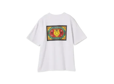 BEAMS T Evisen Skateboards x Takadaongakuseisakujimusho / Match T-shirt "White"