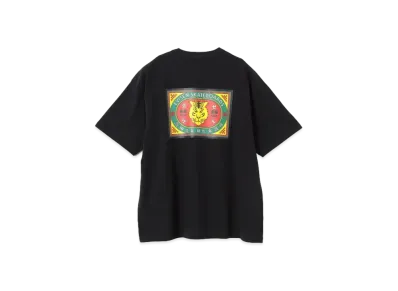 BEAMS T Evisen Skateboards x Takadaongakuseisakujimusho / Match T-shirt "Black"