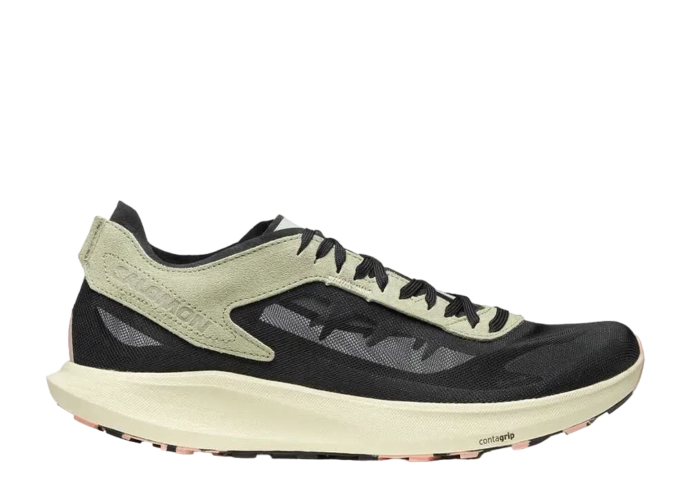 サロモン パルサー PRG "デザートセージ/ブラック/モス"