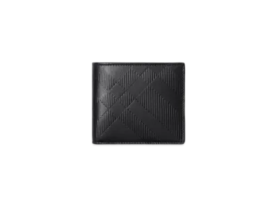 Burberry Check Bifold Wallet "Black"