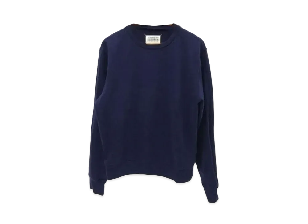 Maison Margiela Elbow Patch Sweat Shirt "Navy"