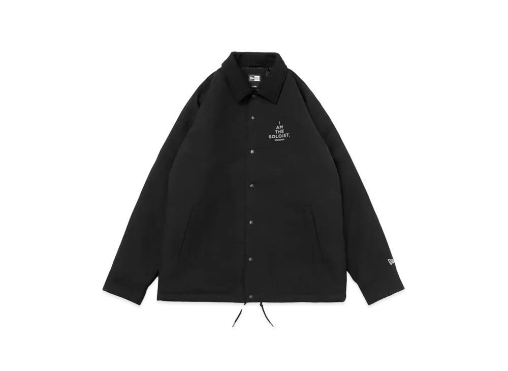NEW ERA x TAKAHIROMIYASHITATheSoloist. Wool Coach Jacket SS24 "Black"