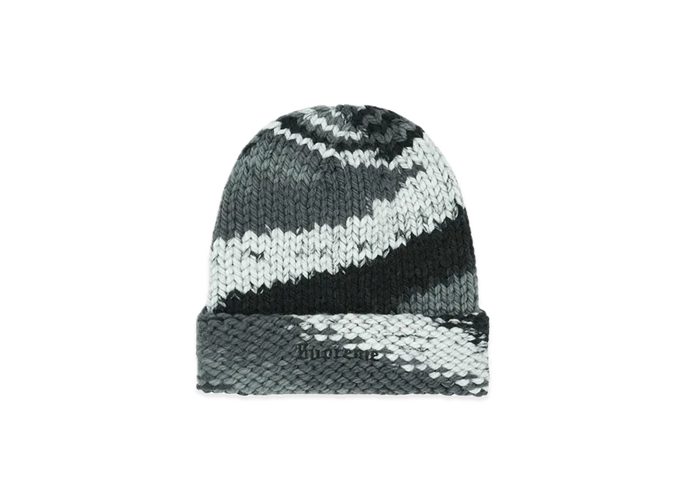 Supreme Gradient Spacedye Beanie "Black"