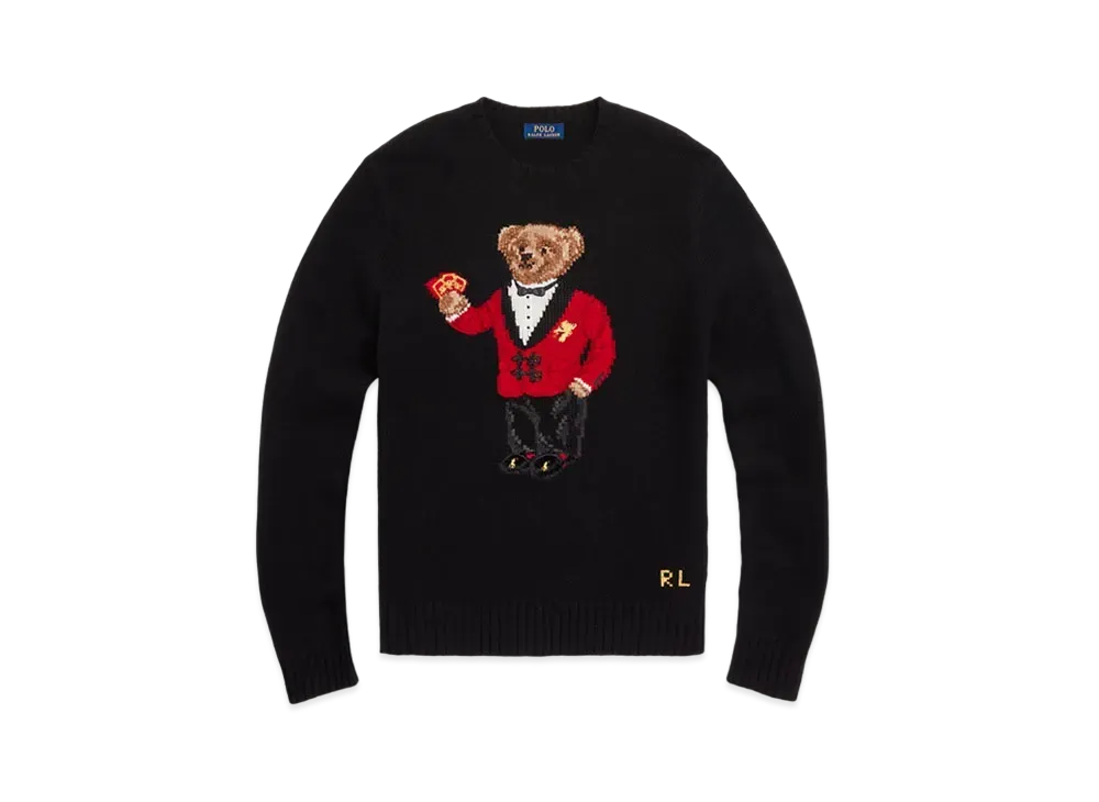 Polo Ralph Lauren Lunar New Year Polo Bear Sweater "Black"