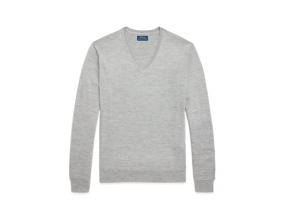 Polo Ralph Lauren Performance V-Neck Sweater "Gray"