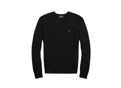 Polo Ralph Lauren Cable Wool Casmere Sweater "Black"