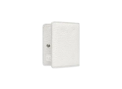 Maison Margiela Leather Popper Wallet "White"