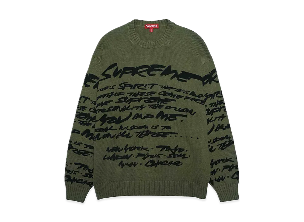 Supreme Futura Sweater "Olive"