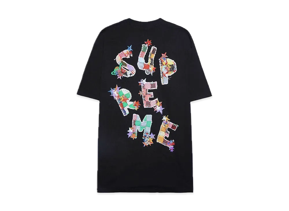 Supreme Patchwork Tee "Black"