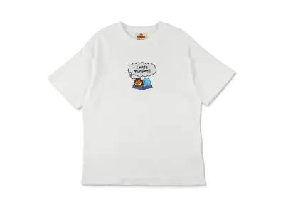 WIND AND SEA x GARFIELD S/S Tee (Hate Monday) "White"