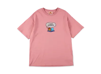WIND AND SEA x GARFIELD S/S Tee (Hate Monday) "Pink"