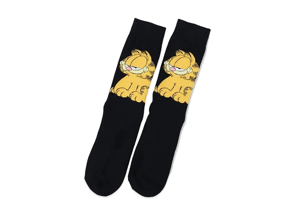 WIND AND SEA x GARFIELD Socks "Navy"