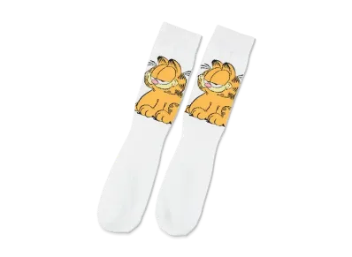 WIND AND SEA x GARFIELD Socks "White"