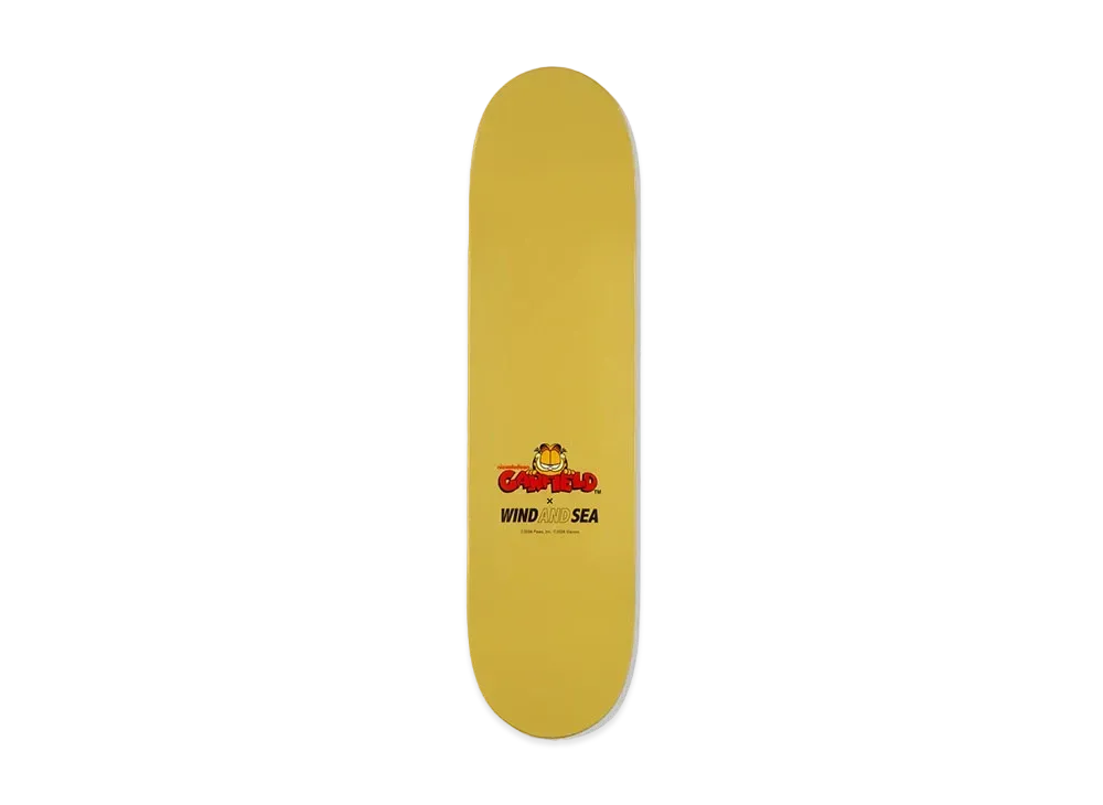 WIND AND SEA × GARFIELD SKATE BOARD☆レア☆ WIND AND SEA × GARFIELD