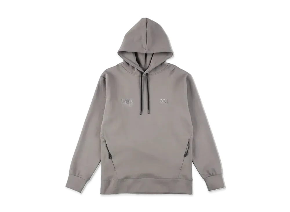 WIND AND SEA WDS-ES Tech Fleece Basic Hoodie "Charcoal Basic"