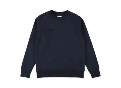 WIND AND SEA WDS-ES Tech Fleece Raglan Basic Crew Neck "Navy Basic"