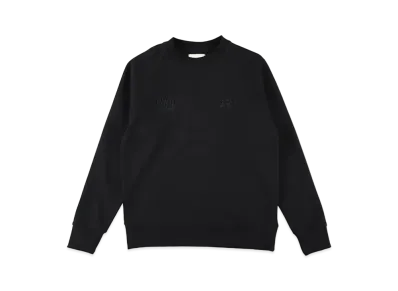WIND AND SEA WDS-ES Tech Fleece Raglan Basic Crew Neck "Black Basic"