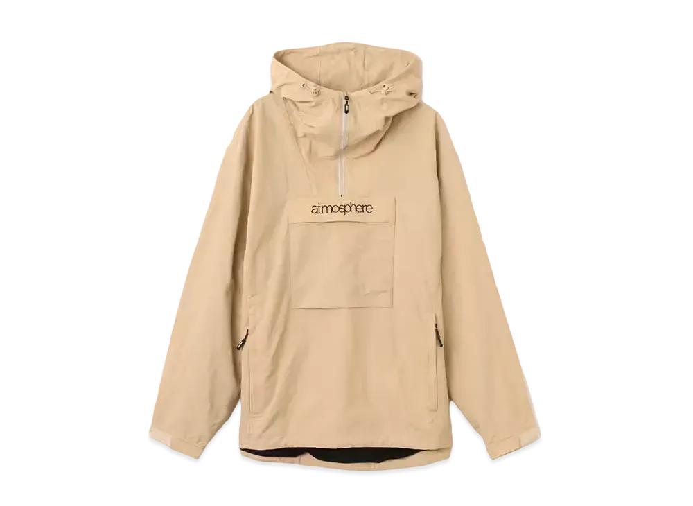 atmos Nylon Anorak Hoodie "Beige"
