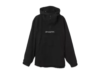 atmos Nylon Anorak Hoodie "Black"