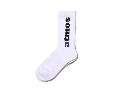 atmos Jacquard Logo Socks "White"
