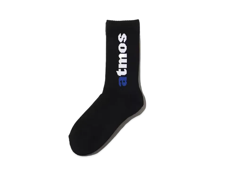 atmos Jacquard Logo Socks "Black"