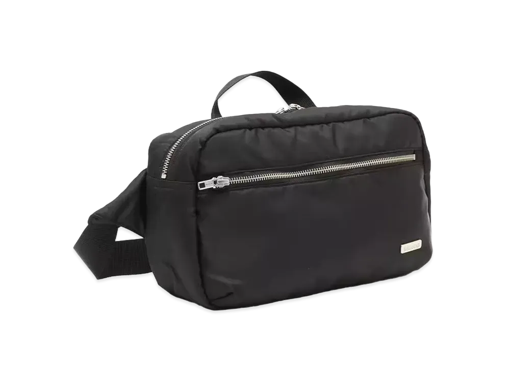 atmos Nylon Twill Waist Bag "Black"