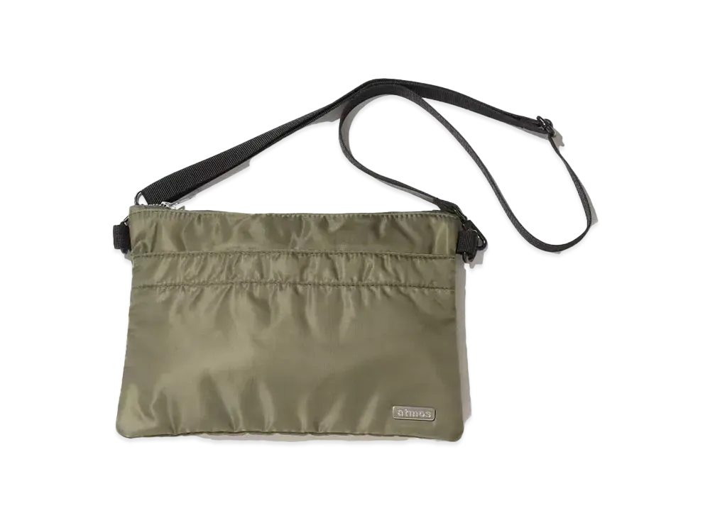atmos Nylon Twill Shoulder Bag "Khaki"