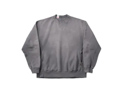 New Manual x N.HOOLYWOOD x Champion New Weave After 30Years Crew Neck Sweatshirt"Black"