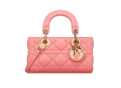 Dior Lady Micro D-Joy Bag Light Cannage Lambskin "Pink"