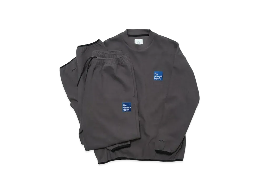 everyone Alwayth Pique Sweat Suit by AKAD "Gray"