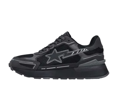 A BATHING APE®︎ CROSS STA "Black"