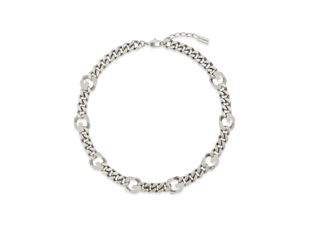 GIVENCHY G Chain Necklace In Metal "Silver"