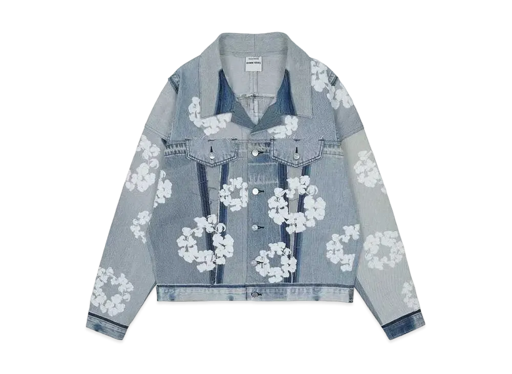 READYMADE x Denim Tears Cotton Wreath Track Jacket "Blue"