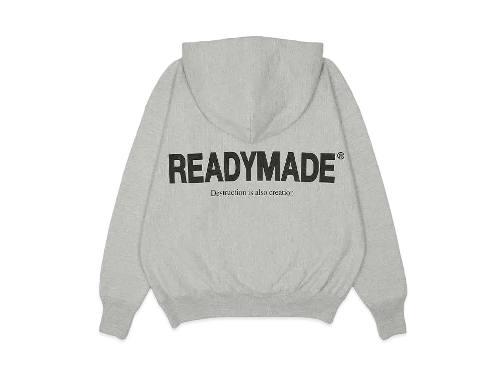 READY MADE レディメイド 23AW SMILE HOODIE READYMADE - 新品READYMADE パーカーSMILE HOODIE Lサイズレディー