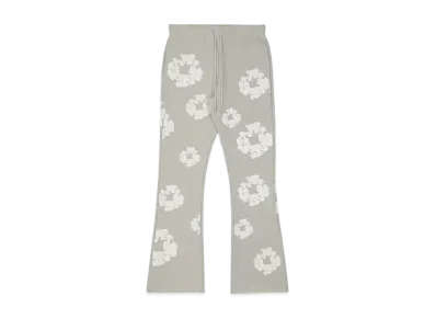 READYMADE x Denim Tears Cotton Wreath Sweat Pants "Grey/White"