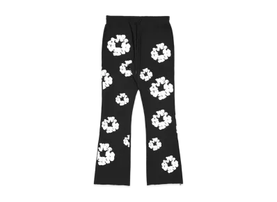 READYMADE x Denim Tears Cotton Wreath Sweat Pants "Black/White"
