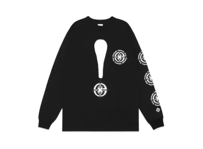 READYMADE Target L/S Tee "Black"