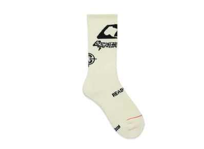 READYMADE CLF Socks "Ecru"