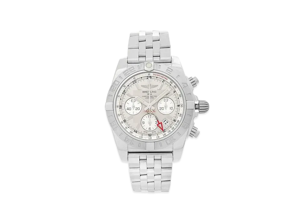 Breitling Chronomat 44 GMT "Silver/Stainless Steel"
