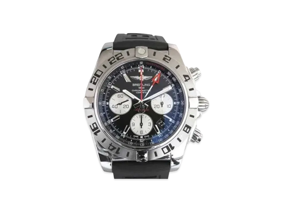 Breitling Chronomat 44 GMT "Black/Stainless Steel"
