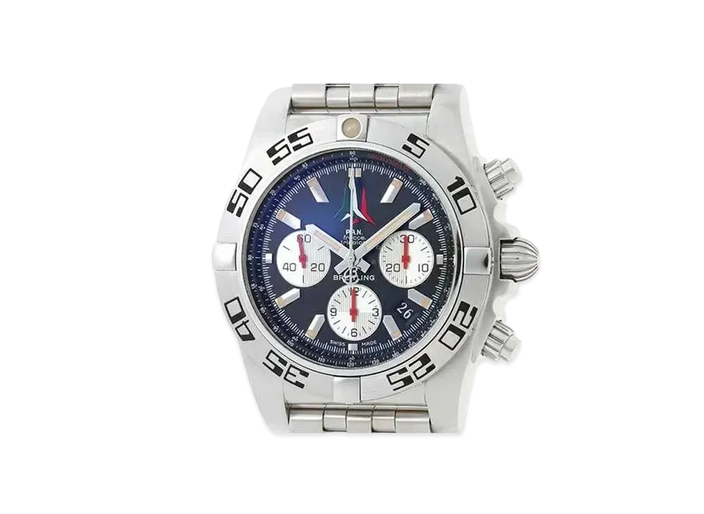 Breitling Chronomat 44 Frecce Tricolori "Black/Stainless Steel"