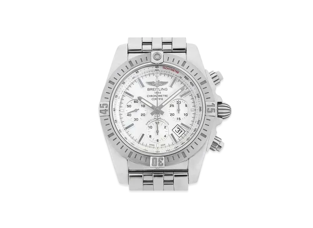 Breitling Chronomat 44 "Silver/Stainless Steel"