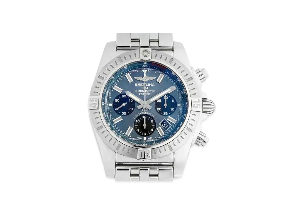 Breitling Chronomat 44 JSP Japan Exclusive 300 "Black Shell/Black/Stainless Steel"