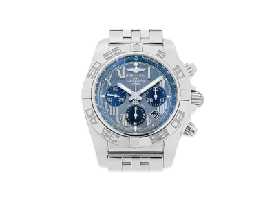 Breitling Chronomat 44 Black Roman MOP Japan Exclusive 500 "Black Shell/Stainless Steel"