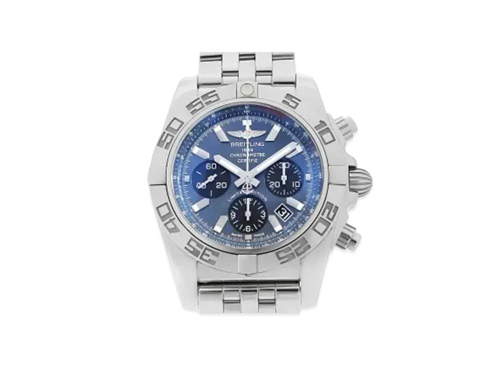 Breitling Chronomat 44 MOP Japan Exclusive 500 "Blue Shell/Stainless Steel"